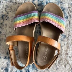 Cat & Jack Kids Multicolor Strap Sandals